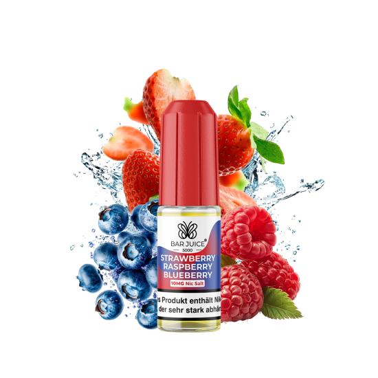 Strawberry Raspberry Blueberry Liquid | Bar Juice 5000 10 ml