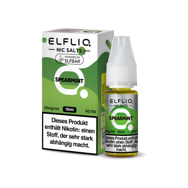 ELFLIQ Nikotinsalz Liquid Spearmint 10 ml