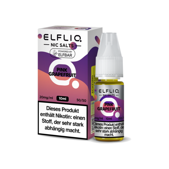 ELFLIQ Nikotinsalz Liquid Pink Grapefruit 10 ml
