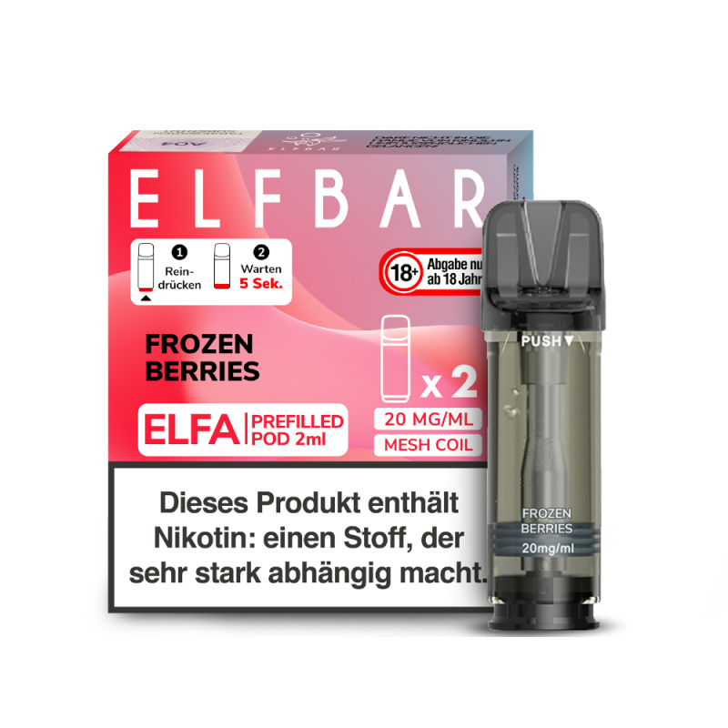 ELFBAR Pod Frozen Berries Elfa Pod 2er Pack 20 mg