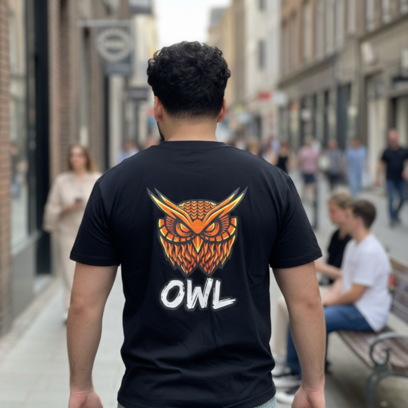 Merch OWL T-Shirt Schwarz S-XXL