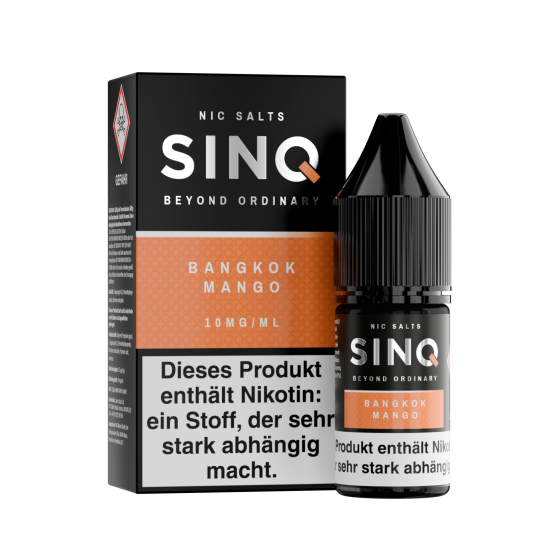 SINQ Nikotinsalz Liquid - Bankok Mango 10 ml