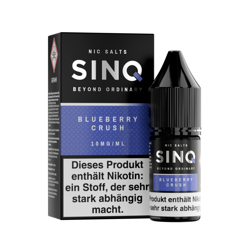 SINQ Nikotinsalz Liquid - Blueberry Crush 10 ml