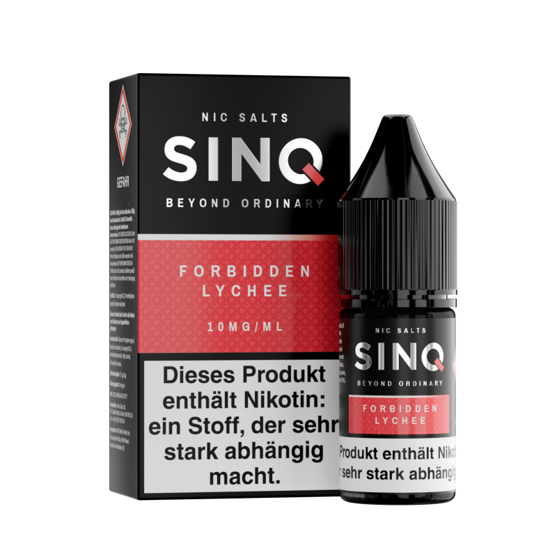 SINQ Nikotinsalz Liquid - Forbidden Lychee 10 ml