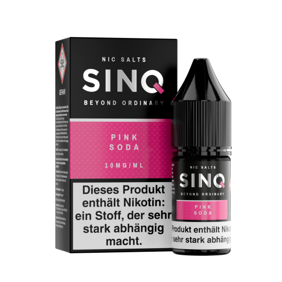 SINQ Nikotinsalz Liquid - Pink Soda 10 ml