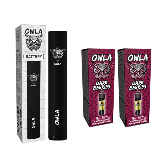 OWLA Vape Pen inkl. 2 Prefilled OWLA Pods