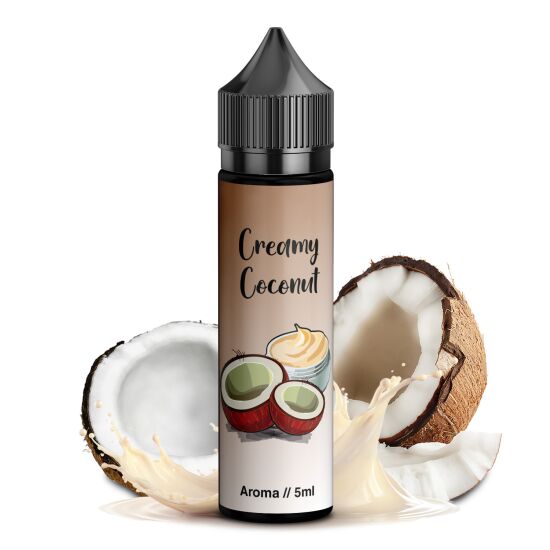 Vip Vape Creamy Coconut Longfill 10 ml in 60 ml