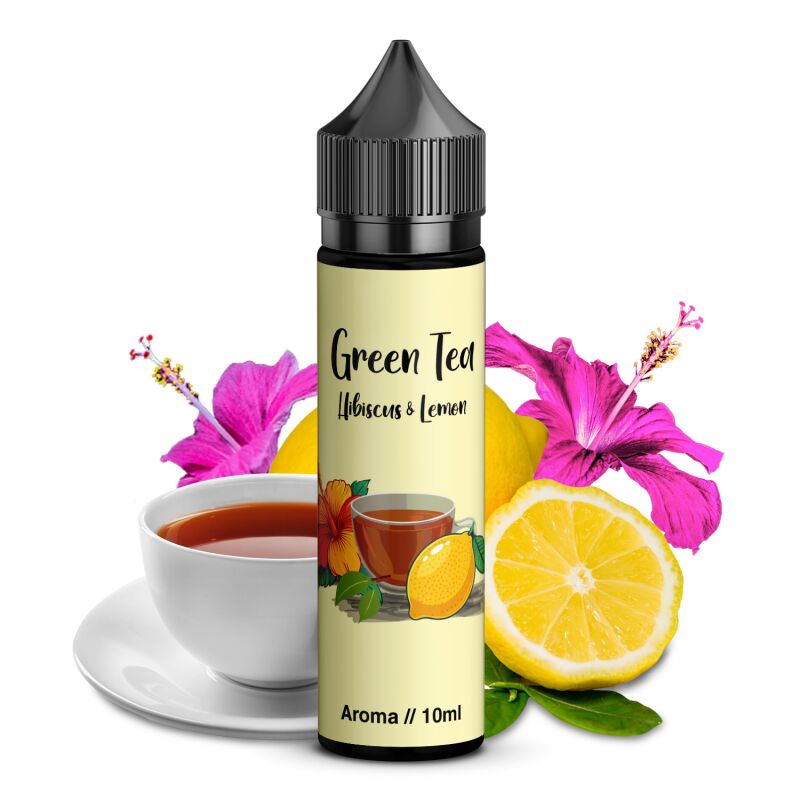 Vip Vape Aroma Green Tea Hibiscus & Lemon Longfill 10 ml in 60 ml