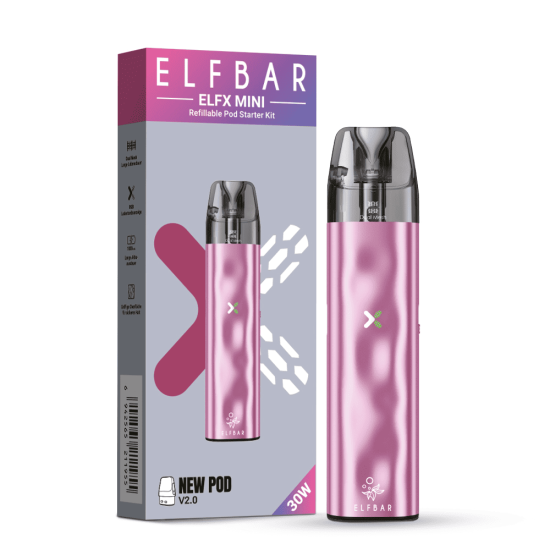 Elfbar ELFX Mini Pod Kit (1000 mAh) - Pink