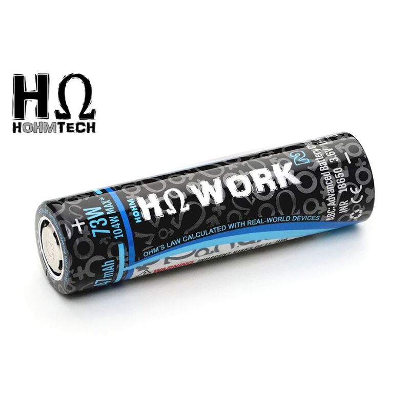 Hohm Tech - Work² 18650 Akku 2547mAh max. 35,8A