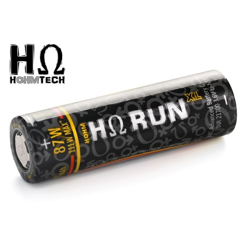 Hohm Tech - RUN XL 21700 Akku 4007mAh max. 38,6A