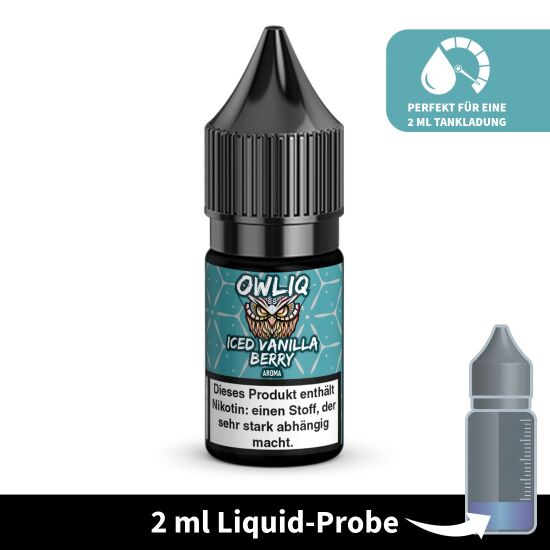 Liquid-Probe 2 ml: Iced Vanilla Berry - Perfekt zum Testen