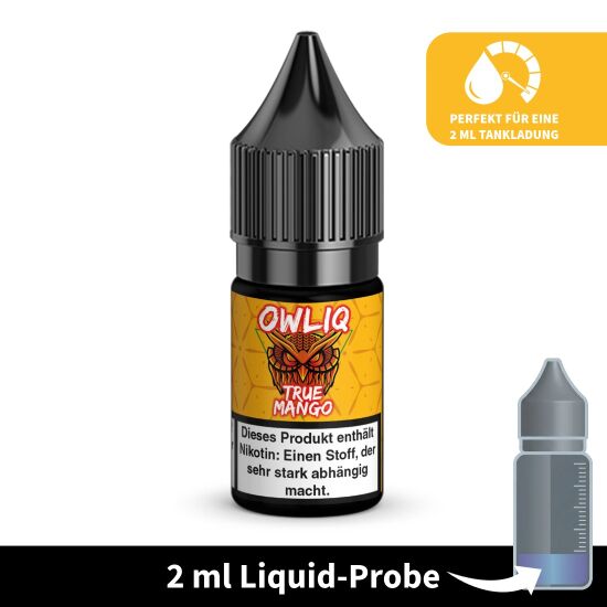 Liquid-Probe 2 ml: True Mango - Perfekt zum Testen