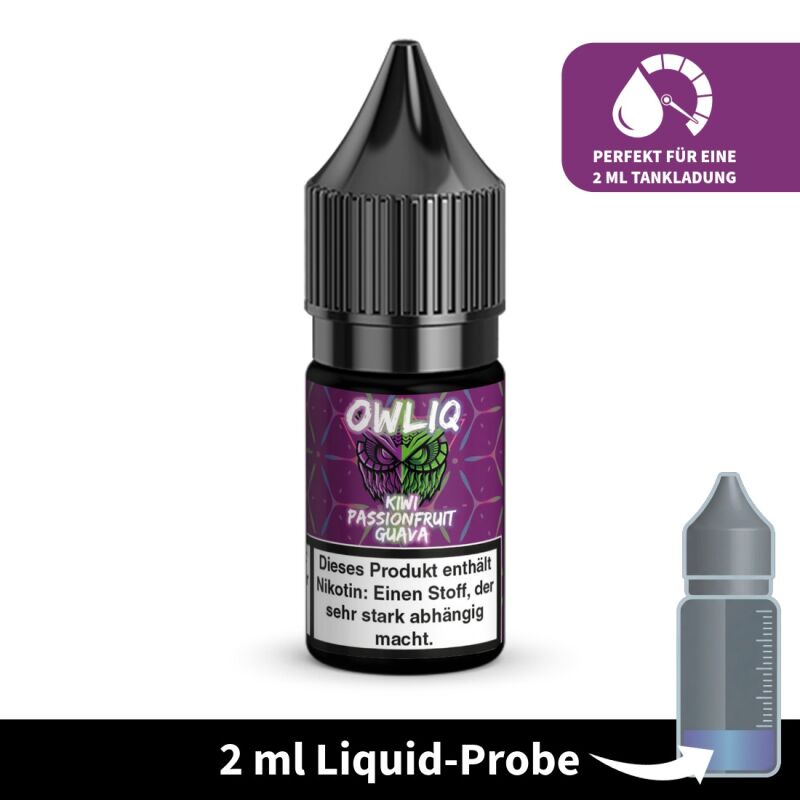 Liquid-Probe 2 ml: Kiwi Passionfruit Guava - Perfekt zum Testen