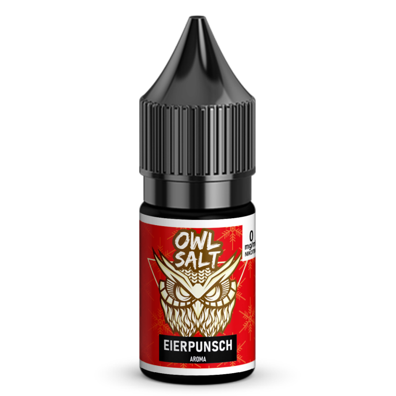 Liquid Eierpunsch Aroma - OWL SALT 10 ml 0 mg WEIHNACHTSSPECIAL