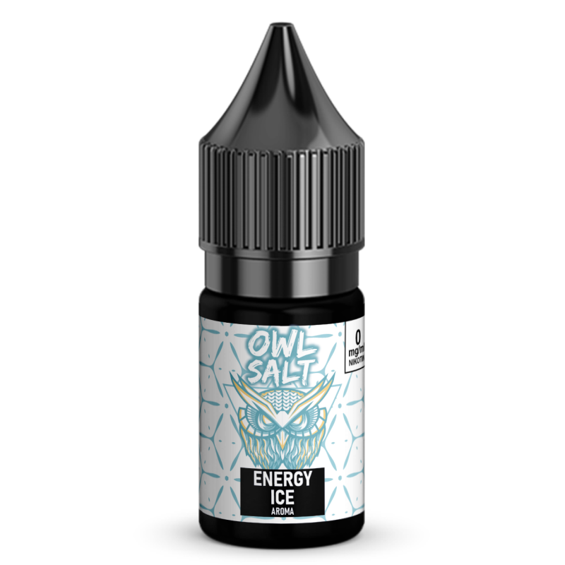 Liquid Energy Ice Aroma - OWL SALT 10 ml 0 mg