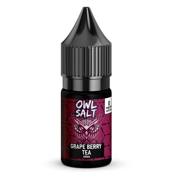 Liquid Grape Berry Tea Aroma - OWL SALT 10 ml 0 mg