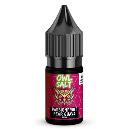 Liquid Passionfruit Pear Guava Aroma - OWL SALT 10 ml 0 mg