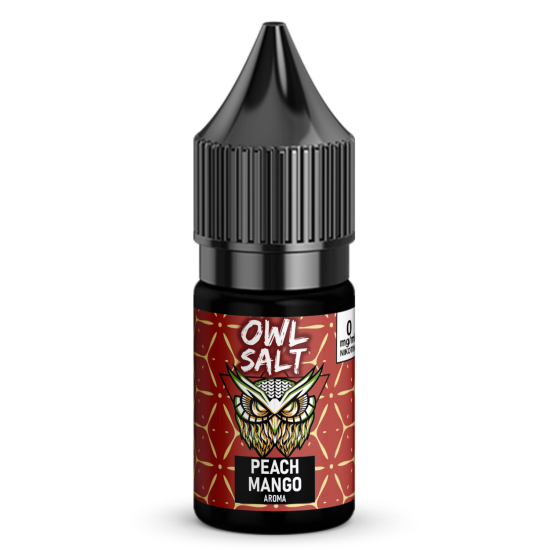 Liquid Peach Mango Aroma - OWL SALT 10 ml 0 mg