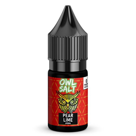 Liquid Pear Lime Aroma - OWL SALT 10 ml 0 mg