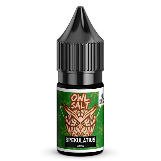 Liquid Spekulatius Aroma - OWL SALT 10 ml 0 mg...