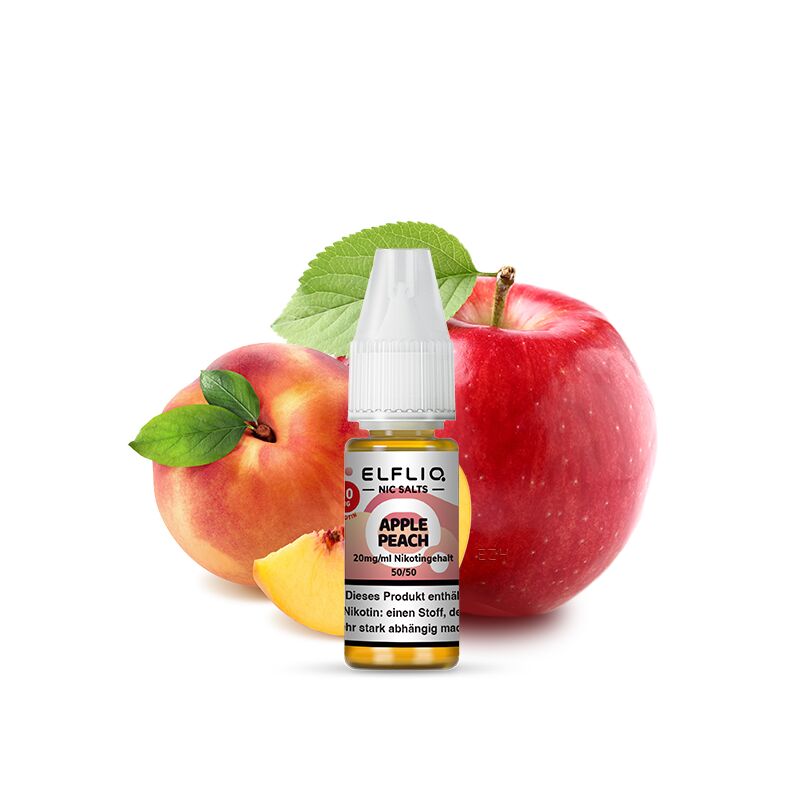 ELFLIQ Apple Peach Nikotinsalzliquid 10 ml