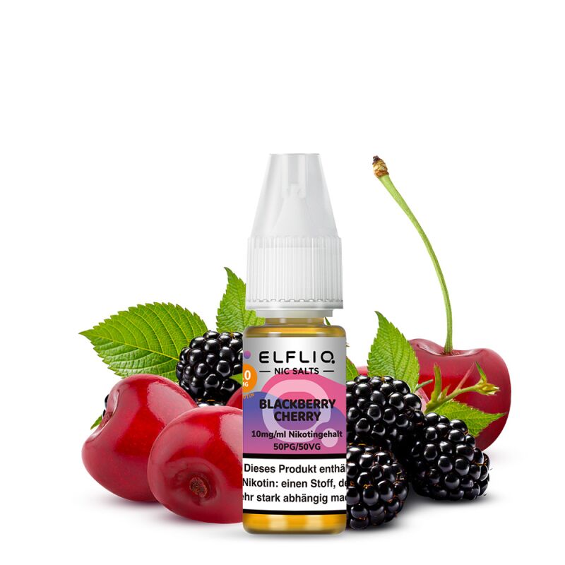 ELFLIQ Blackberry Cherry Nikotinsalzliquid 10 ml