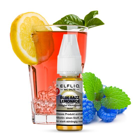 ELFLIQ Blue Razz Lemonade Nikotinsalzliquid 10 ml