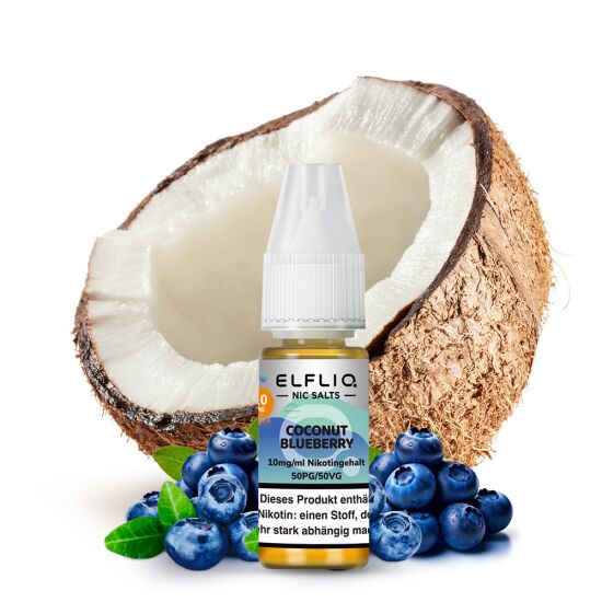 Coconut Blueberry Liquid | ELFLIQ Nikotinsalz 10 ml