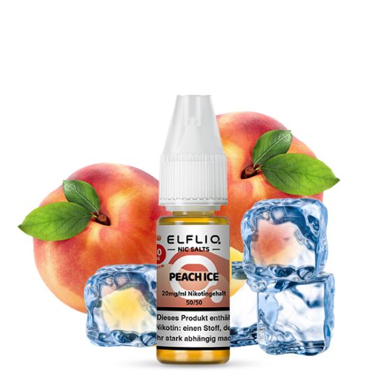 ELFLIQ Peach Ice Nikotinsalzliquid 10 ml