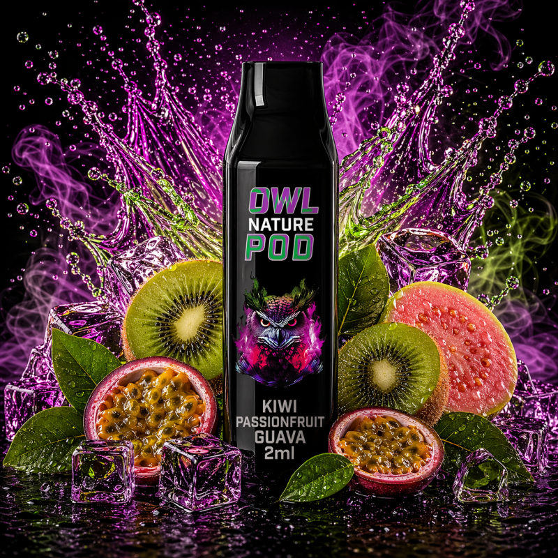 Kiwi Passionfruit Guava Pod - Prefilled Pod 2 ml (Kompatibel mit OWL Nature Pod & Ultrapod)