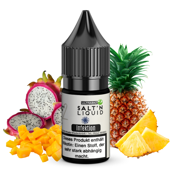 Mango Ananas Drachenfrucht Nikotinsalzliquid - Alphavirus...